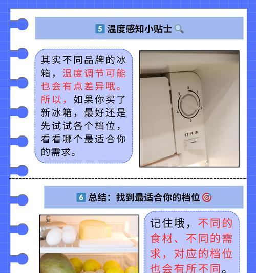冰箱档位1与7的温度区分之道（揭秘冰箱档位1和7的冷却能力，帮你找到适合的温度调节方式）