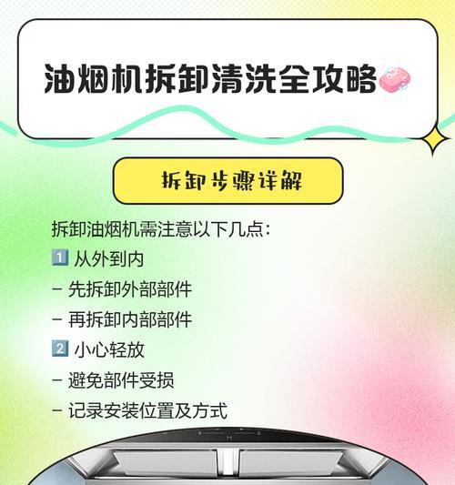 油烟机内部清洗方法大揭秘（如何彻底清洁各类油烟机）