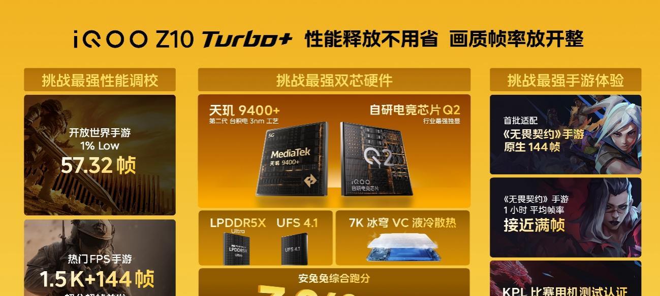 行业唯一大电池旗舰性能机 iQOO Z10 Turbo+ 2199元起正式发布